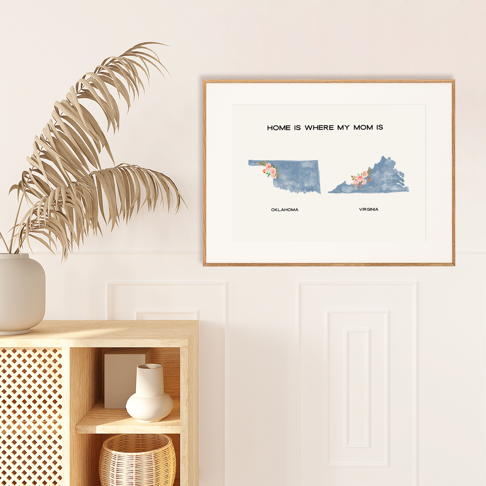 Custom Watercolor Map Artwork - Fairlight Co