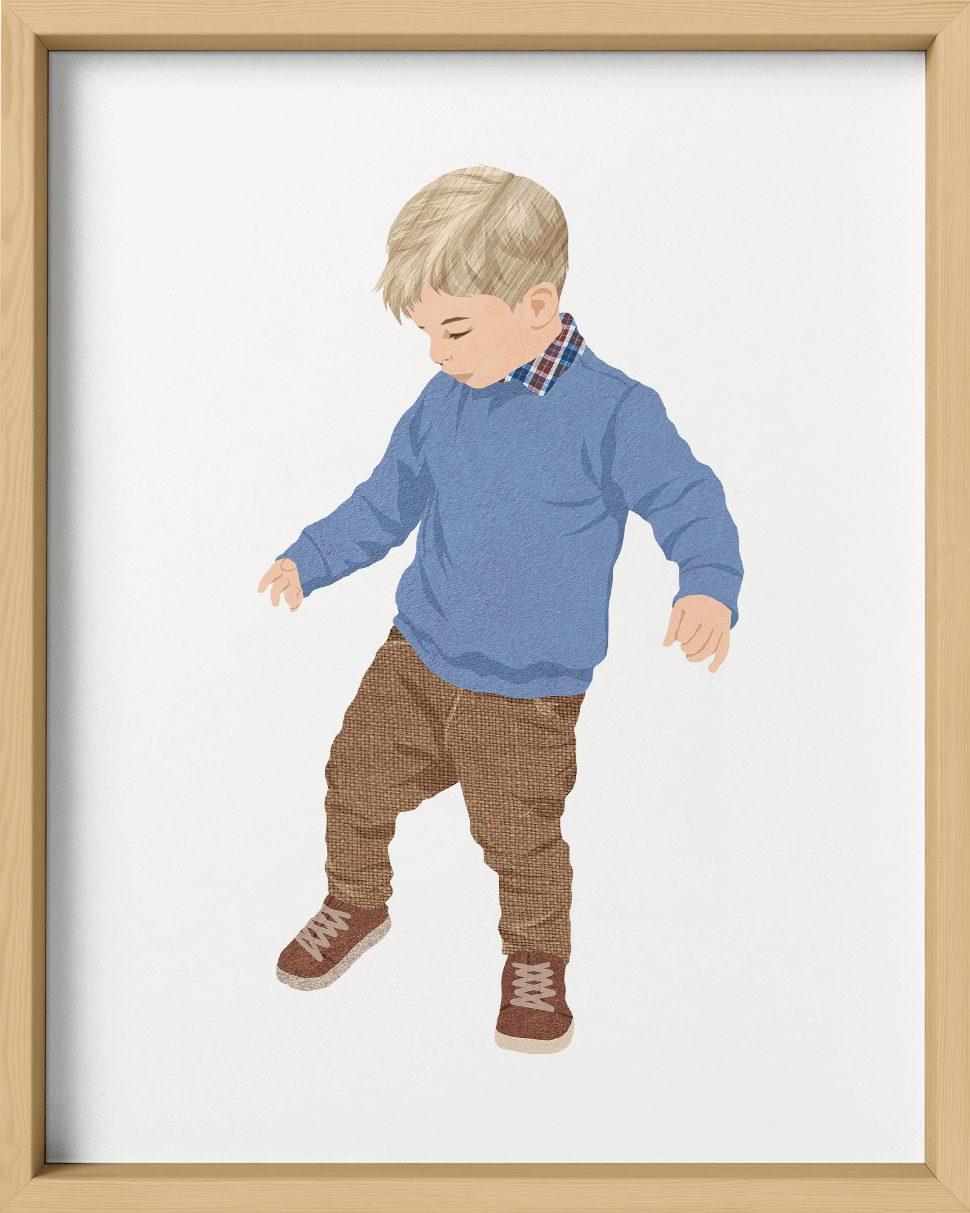 Custom Illustrations with Facial Details - Fairlight Co