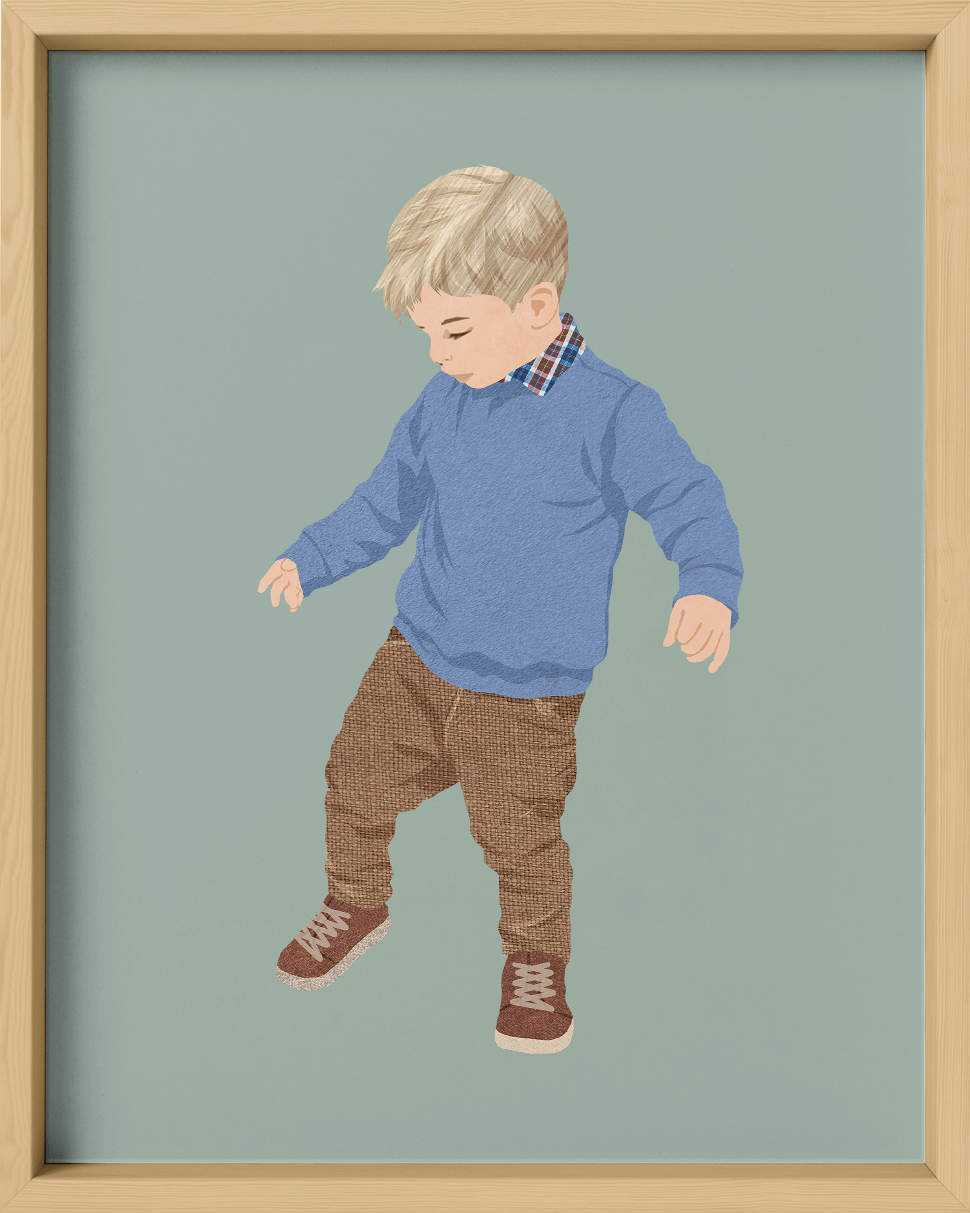 Custom Illustrations with Facial Details - Fairlight Co