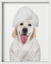 Custom Spa Towel Pet Portrait - Fairlight Co