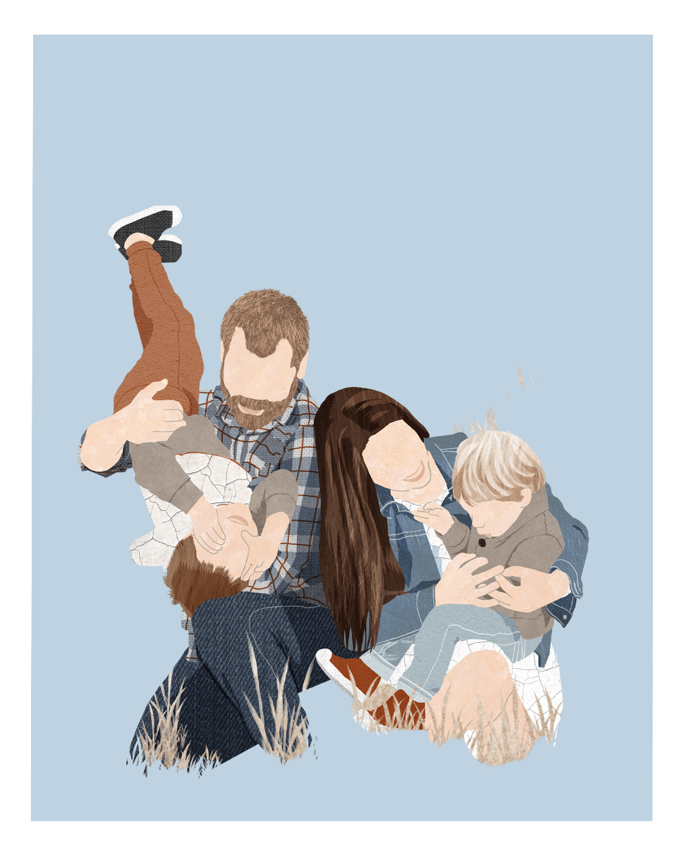 Four Person Portrait - Fairlight Co