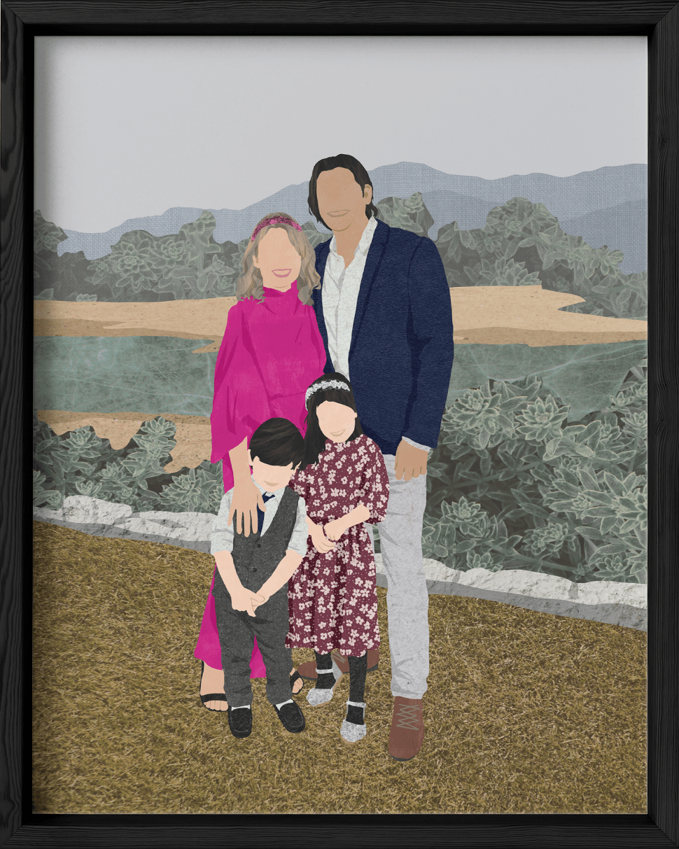 Four Person Portrait - Fairlight Co