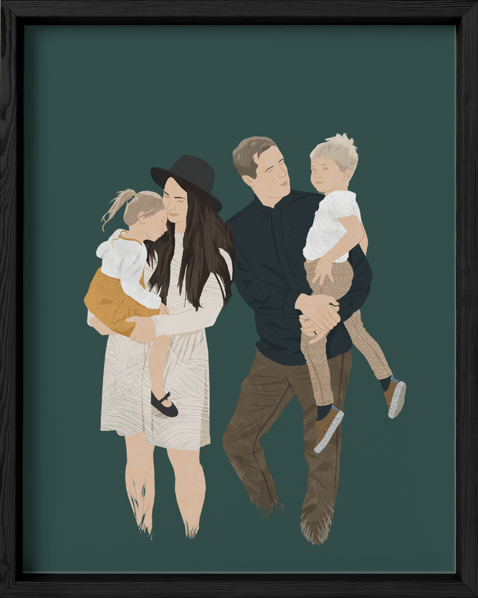 Four Person Portrait - Fairlight Co