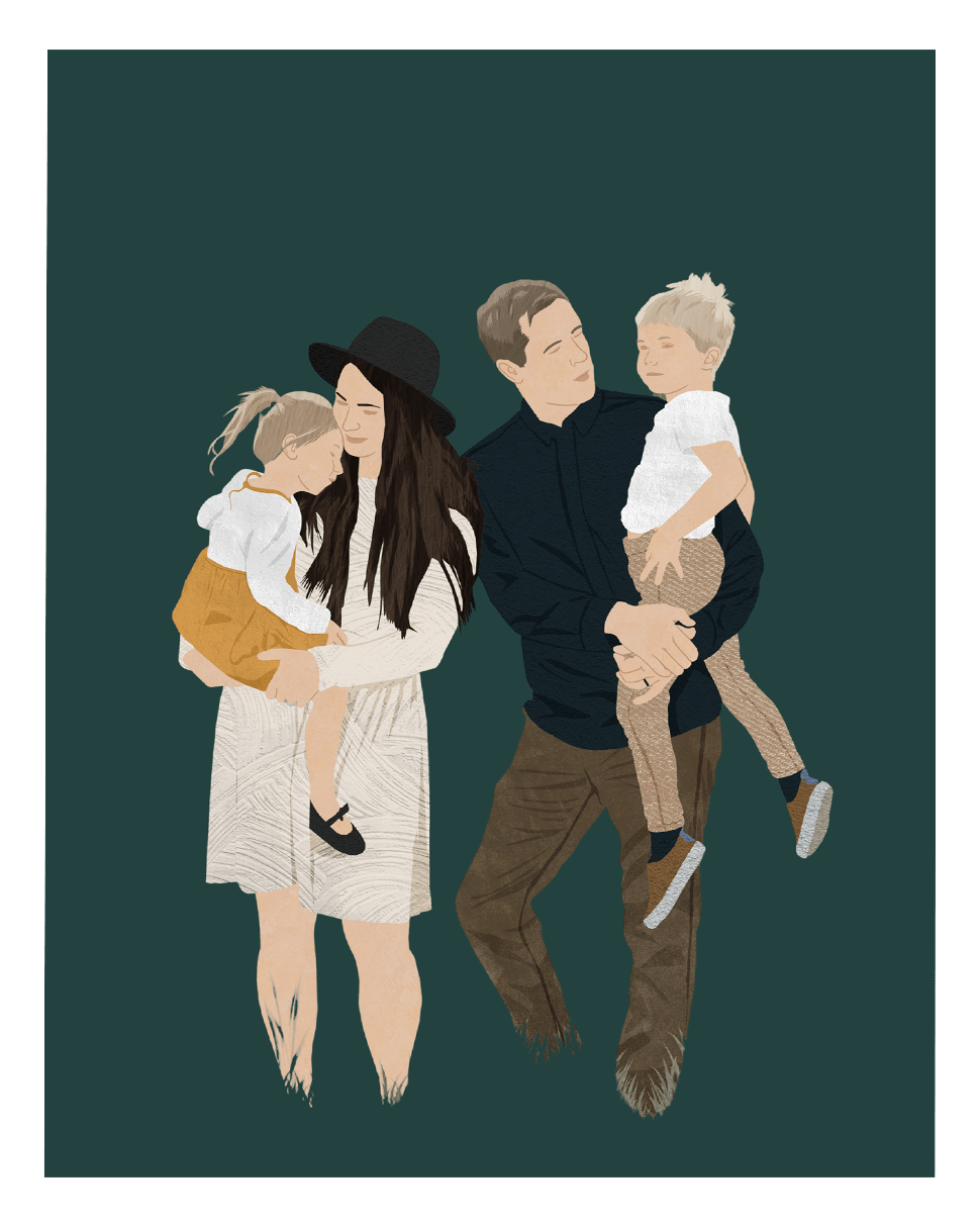 Four Person Portrait - Fairlight Co