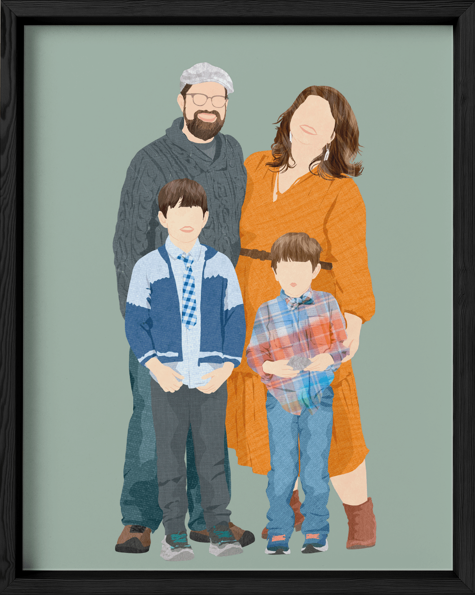 Four Person Portrait - Fairlight Co