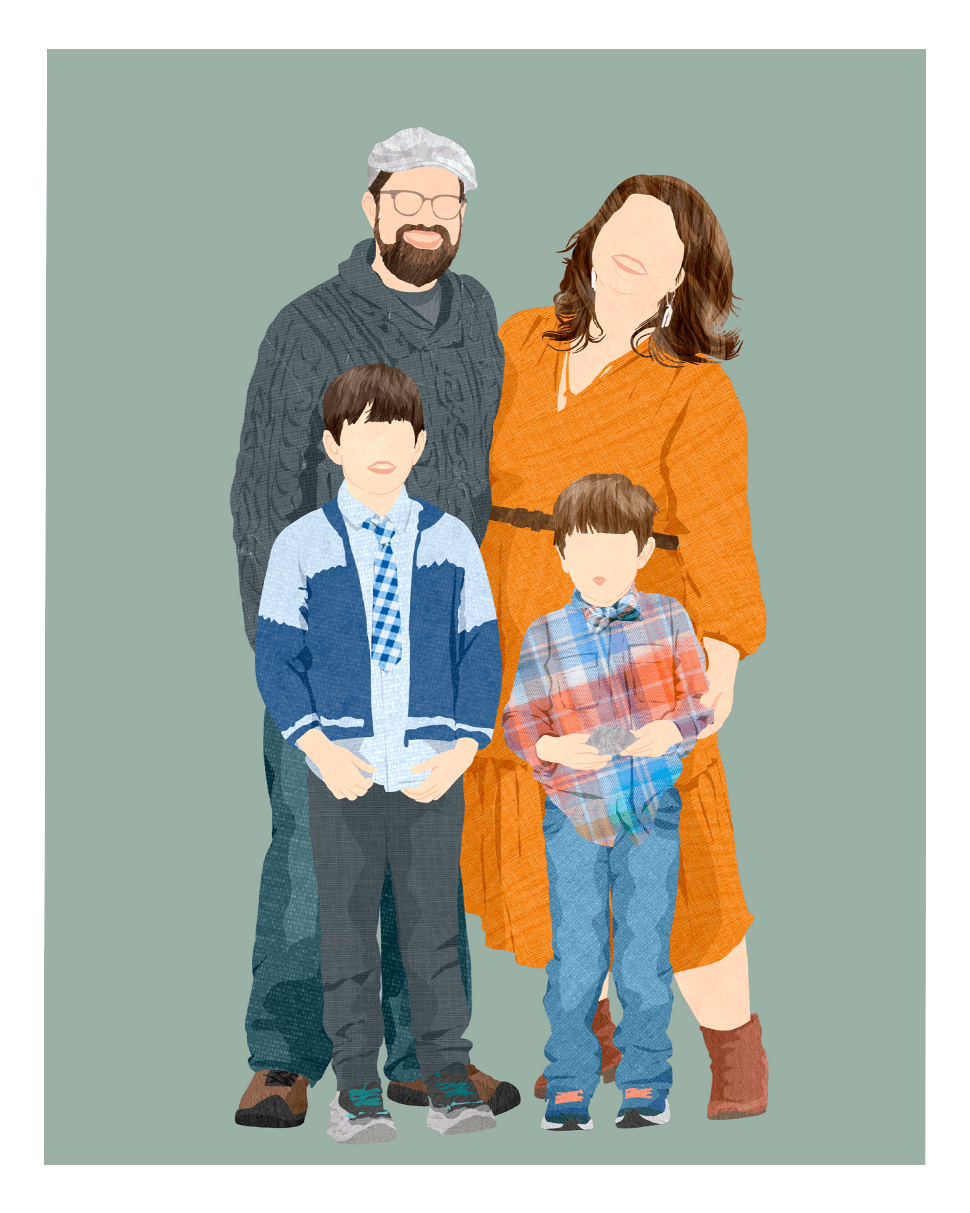 Four Person Portrait - Fairlight Co