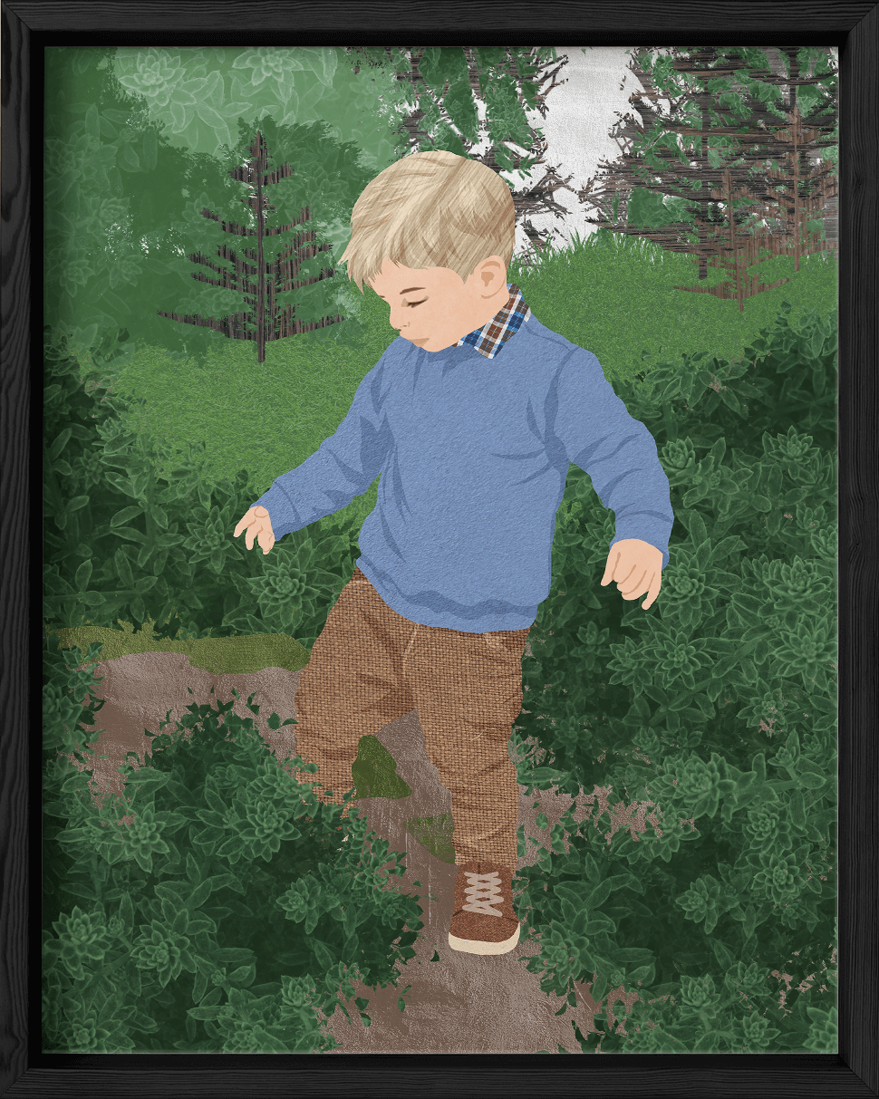 Custom Illustrations with Facial Details - Fairlight Co