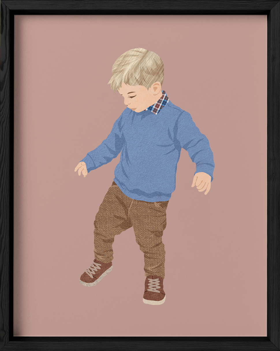 Custom Illustrations with Facial Details - Fairlight Co