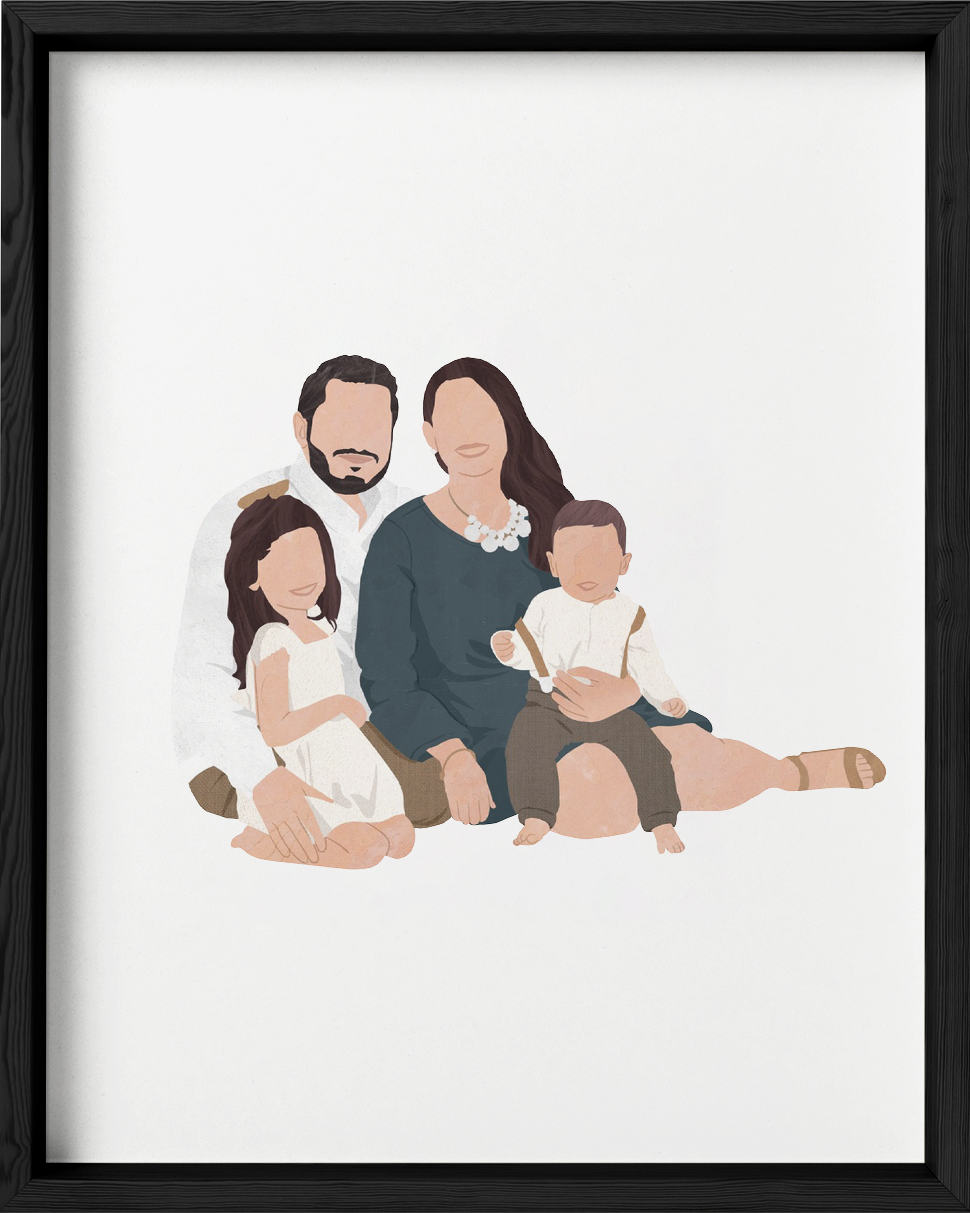 Dummy Product of Framed Portraits For Steps functionality -- Fourth - Fairlight Collective