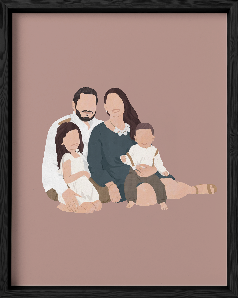 Dummy Product of Framed Portraits For Steps functionality -- Fourth - Fairlight Collective