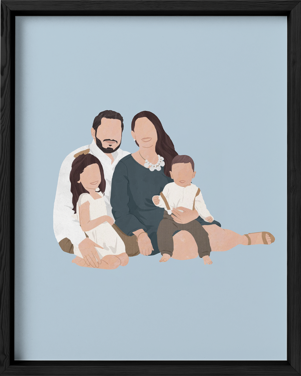 Dummy Product of Framed Portraits For Steps functionality -- Fourth - Fairlight Collective