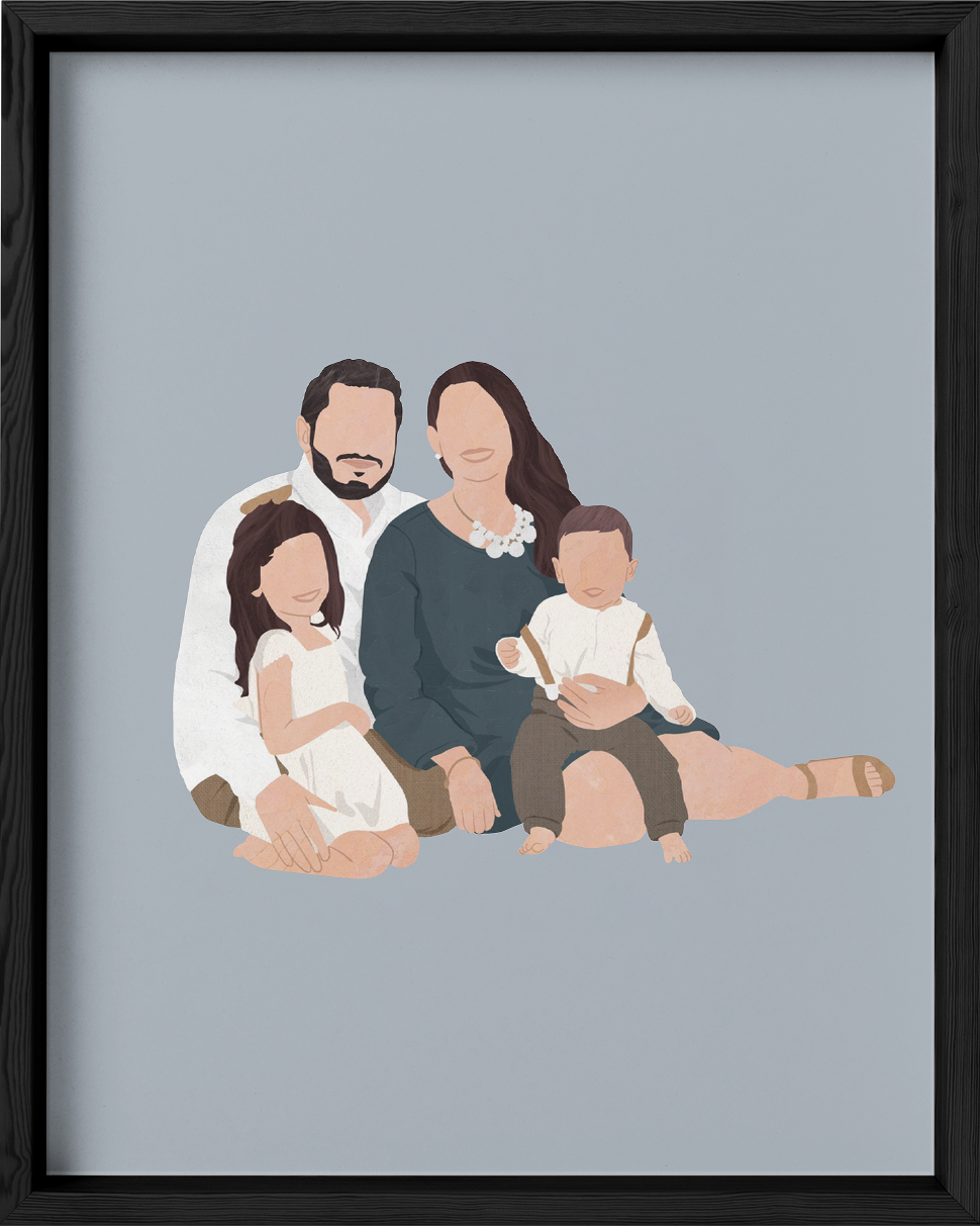 Dummy Product of Framed Portraits For Steps functionality -- Fourth - Fairlight Collective