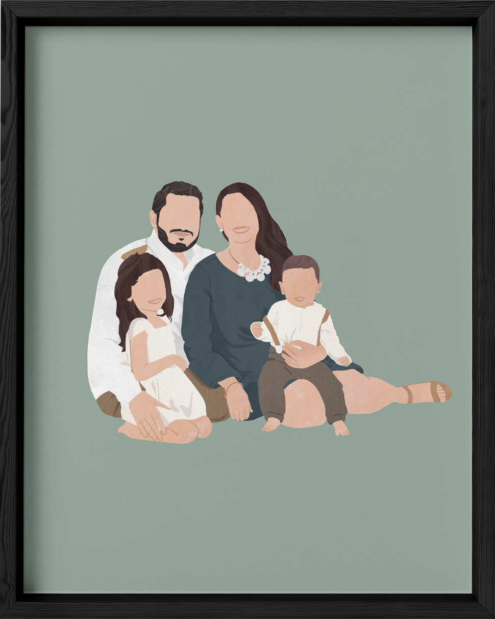 Dummy Product of Framed Portraits For Steps functionality -- Fourth - Fairlight Collective