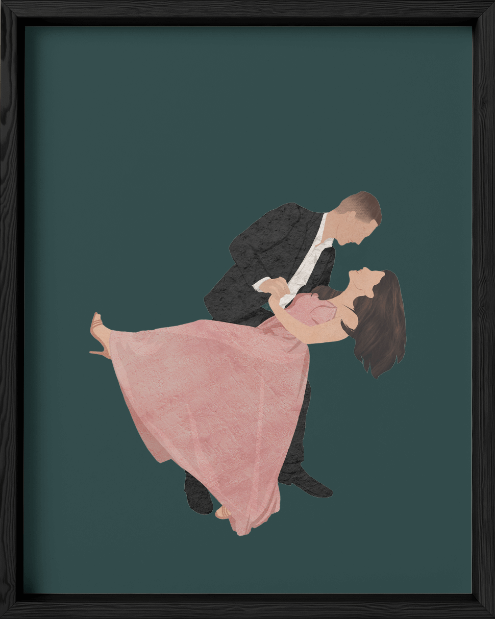 Custom Couple Portrait - Fairlight Co