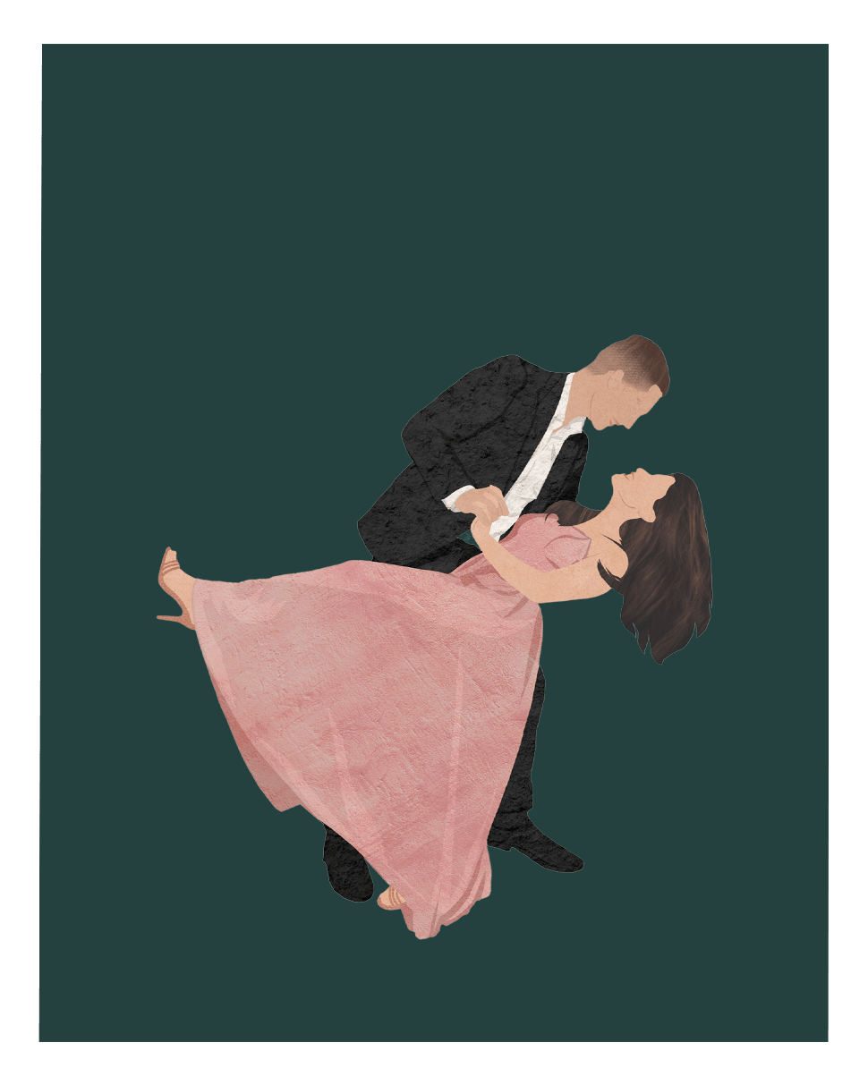 Custom Couple Portrait - Fairlight Co