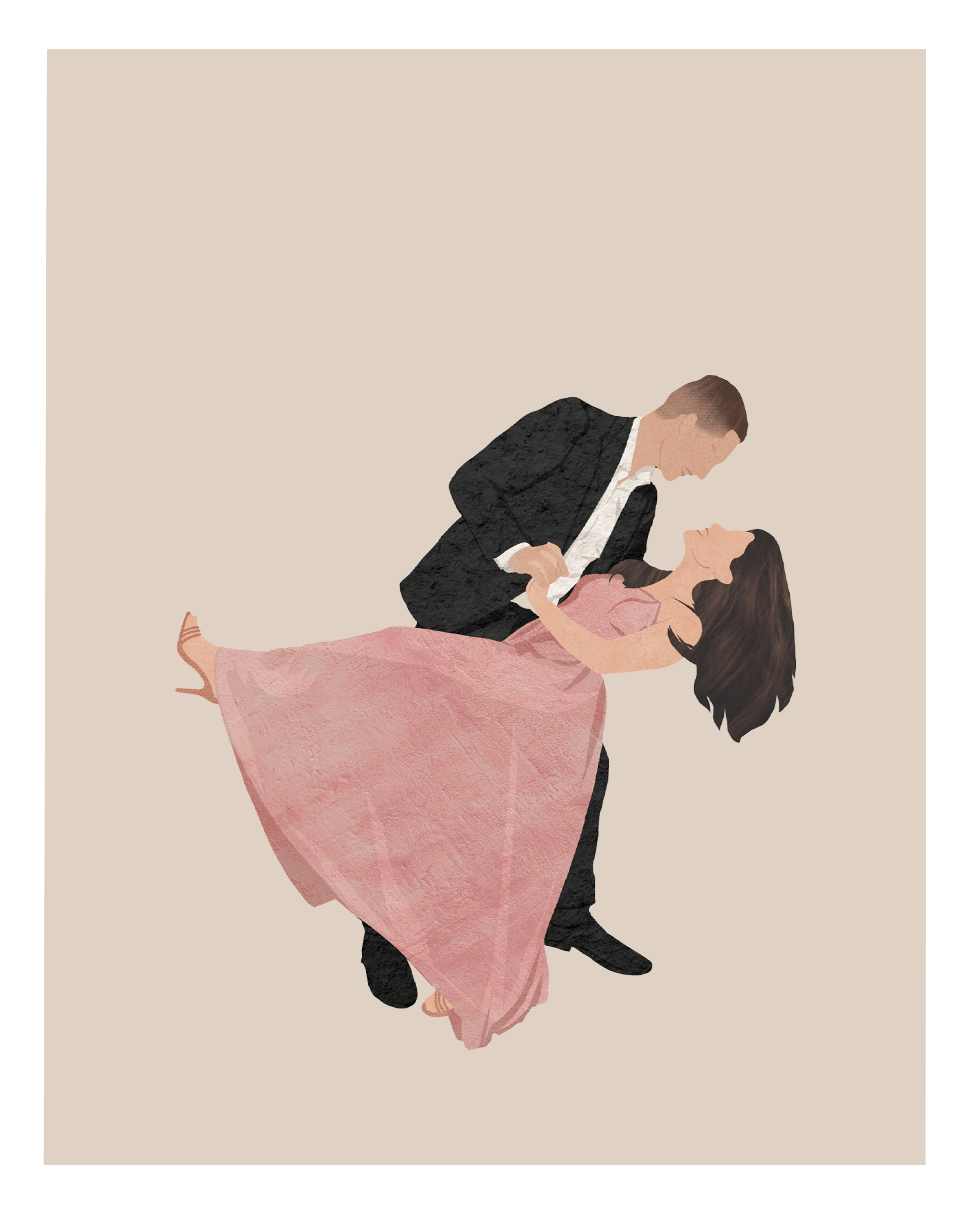 Custom Couple Portrait - Fairlight Co