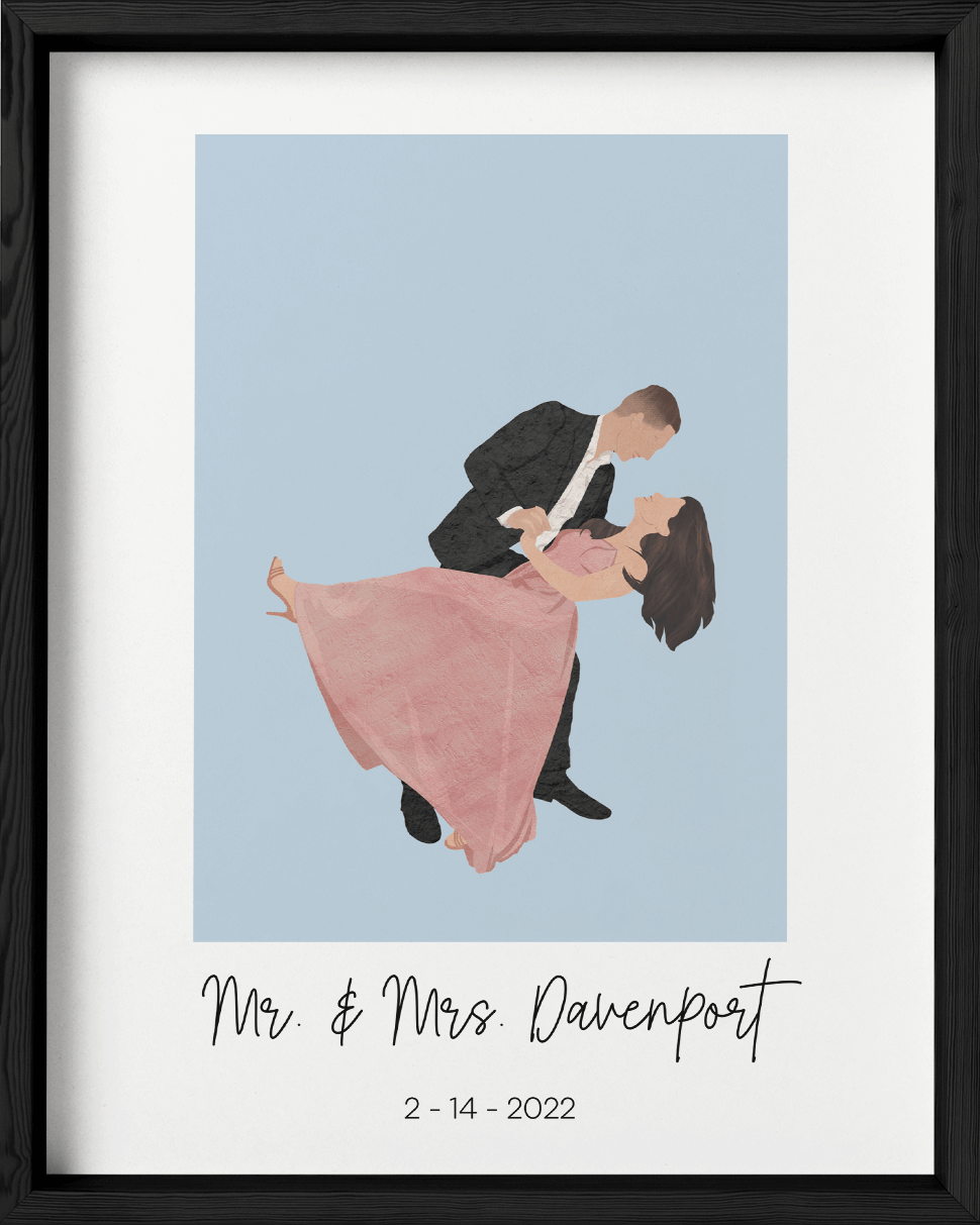 Custom Couple Portraits - Fairlight Co