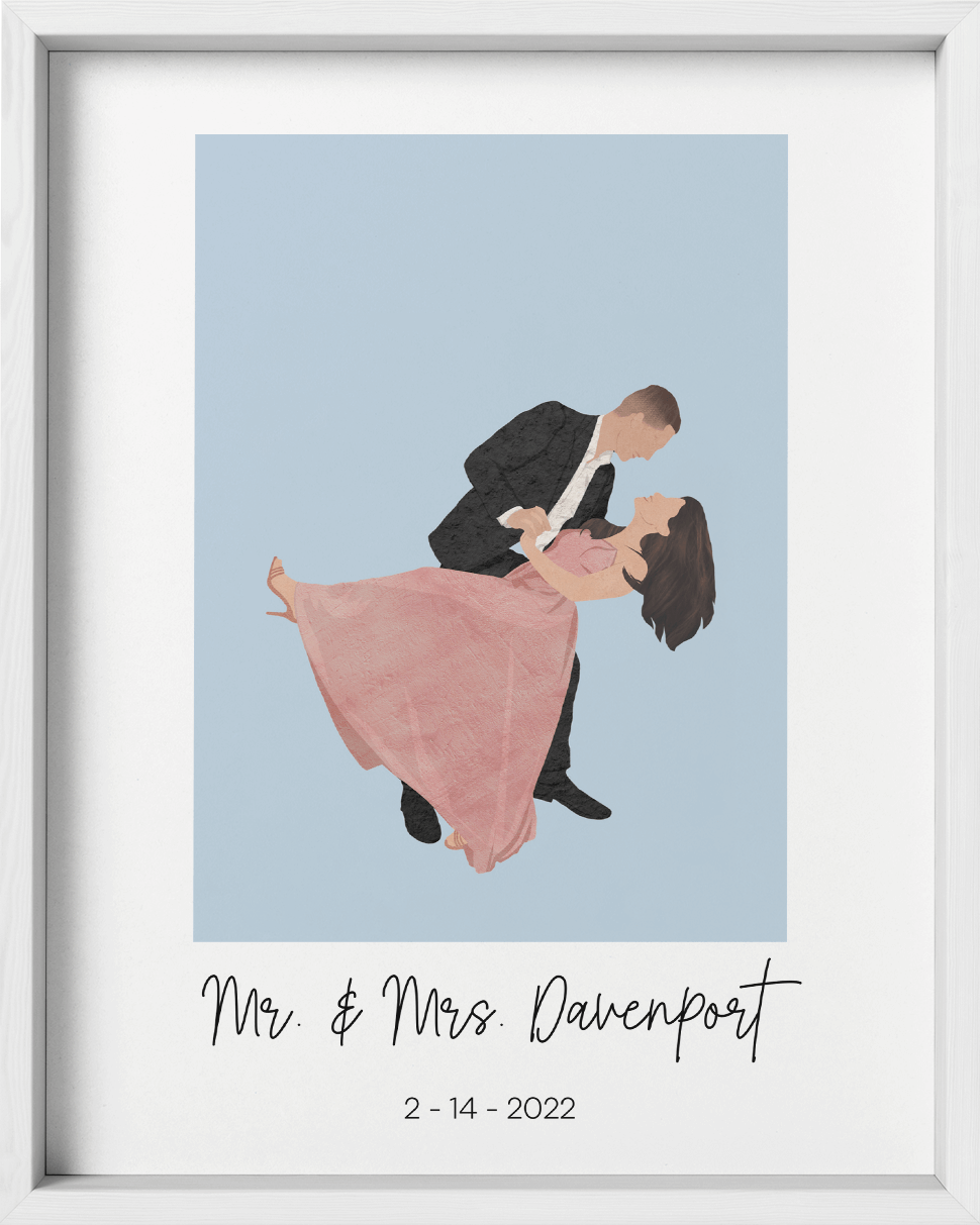 Custom Couple Portraits - Fairlight Co