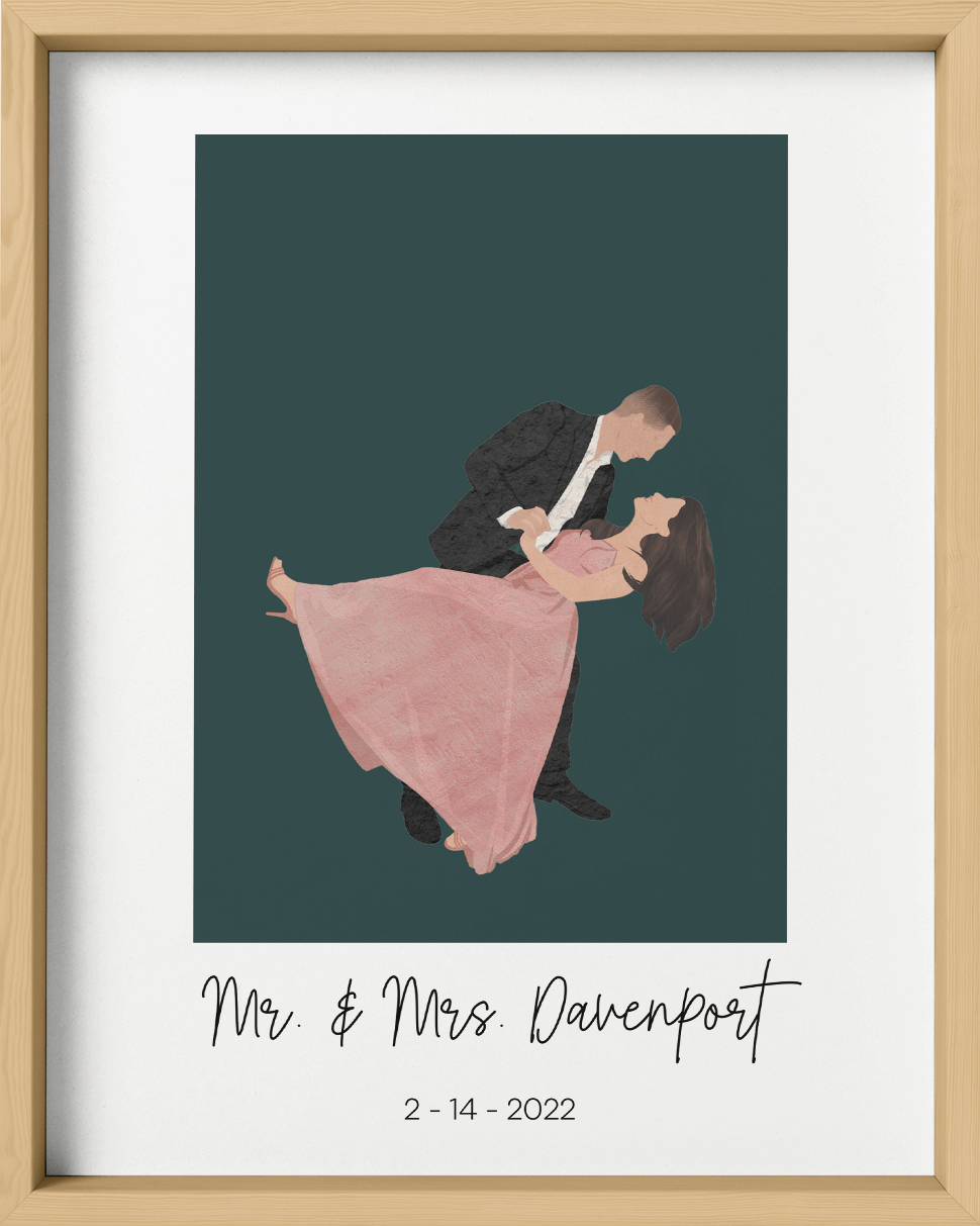 Custom Couple Portraits - Fairlight Co