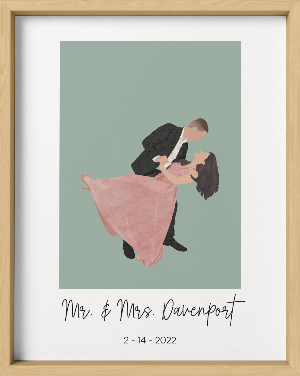 Custom Couple Portraits - Fairlight Co