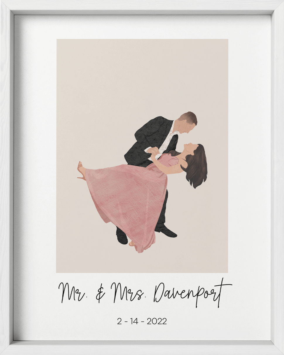 Custom Couple Portraits - Fairlight Co