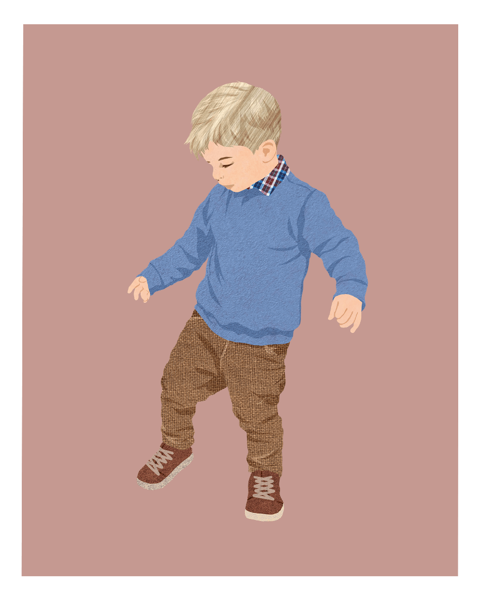 Custom Illustrations with Facial Details - Fairlight Co