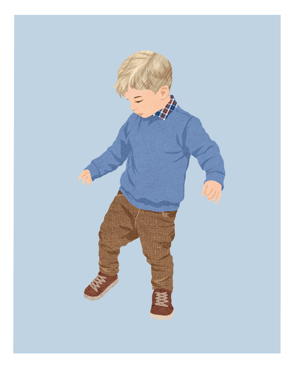 Custom Illustrations with Facial Details - Fairlight Co