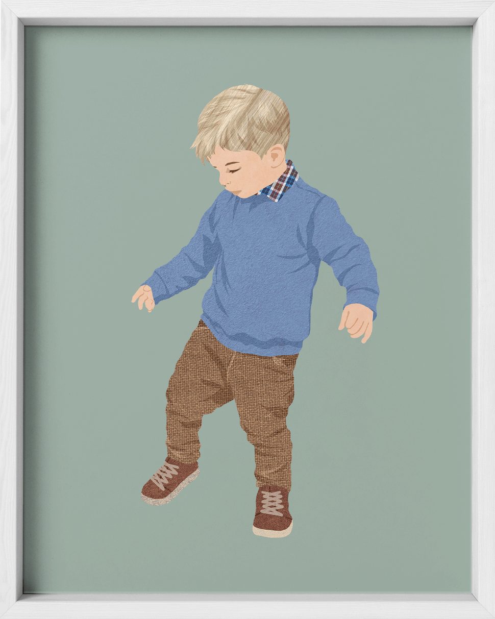 Custom Illustrations with Facial Details - Fairlight Co