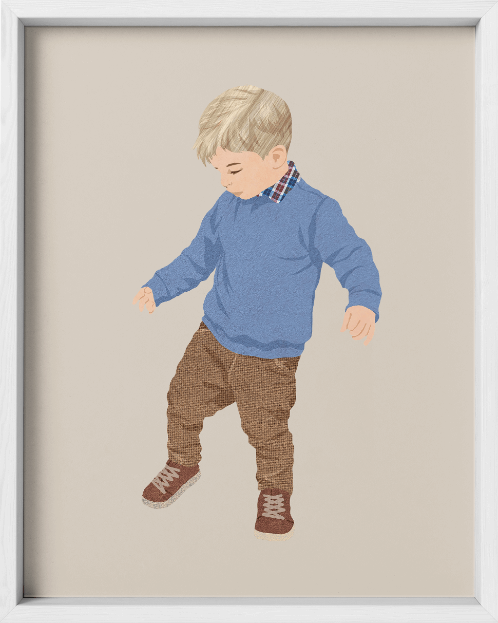 Custom Illustrations with Facial Details - Fairlight Co