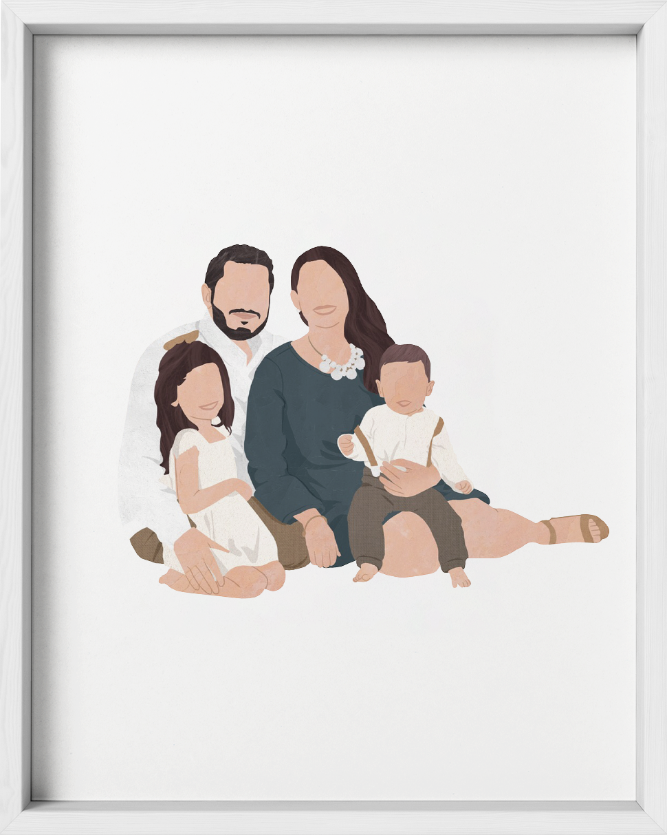 Dummy Product of Framed Portraits For Steps functionality -- Fourth - Fairlight Collective