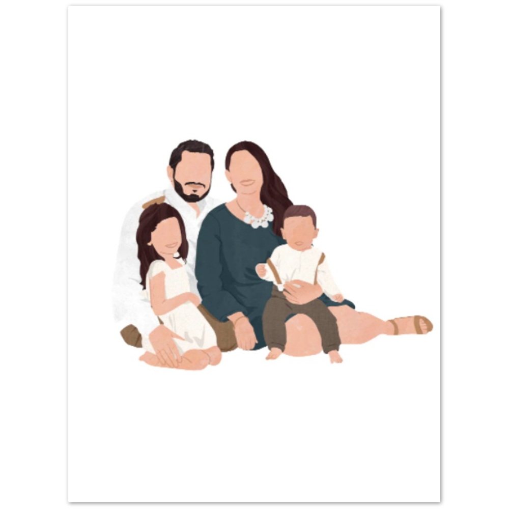 Four Person Portrait - Fairlight Co