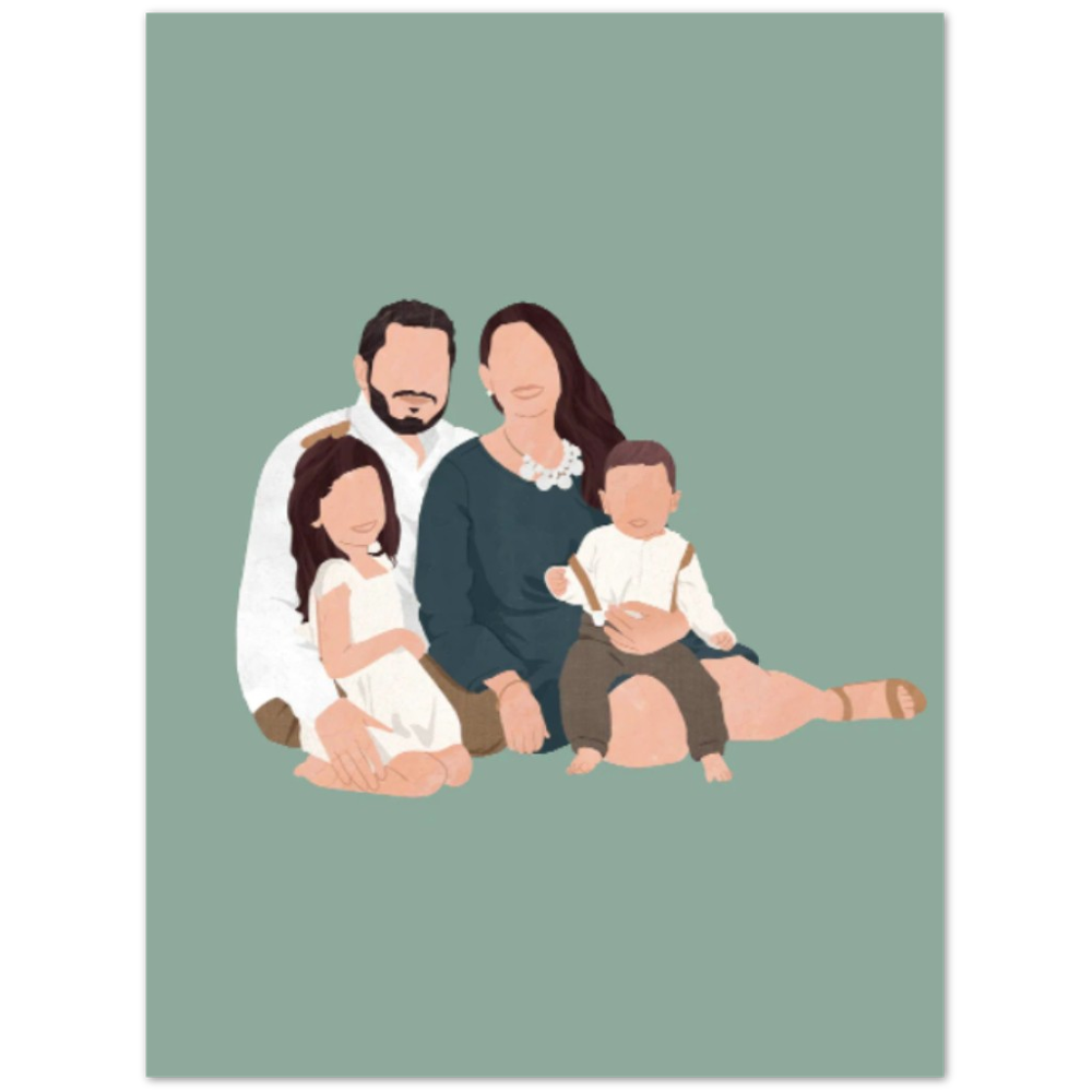 Four Person Portrait - Fairlight Co