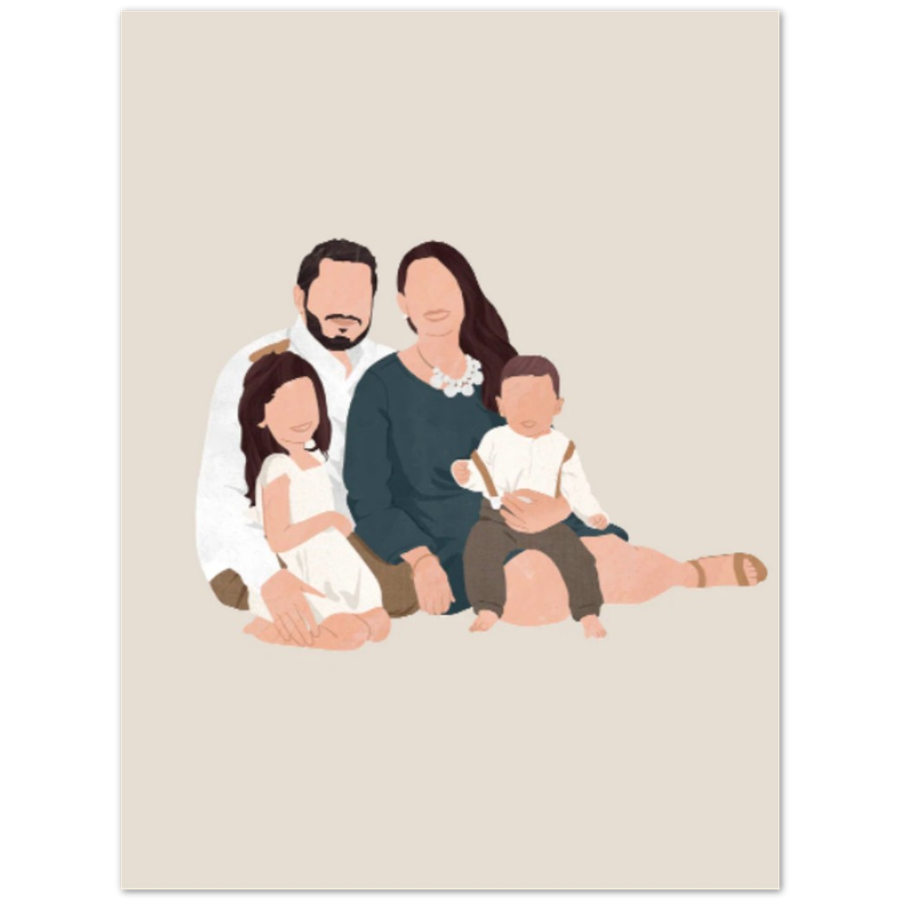 Four Person Portrait - Fairlight Co