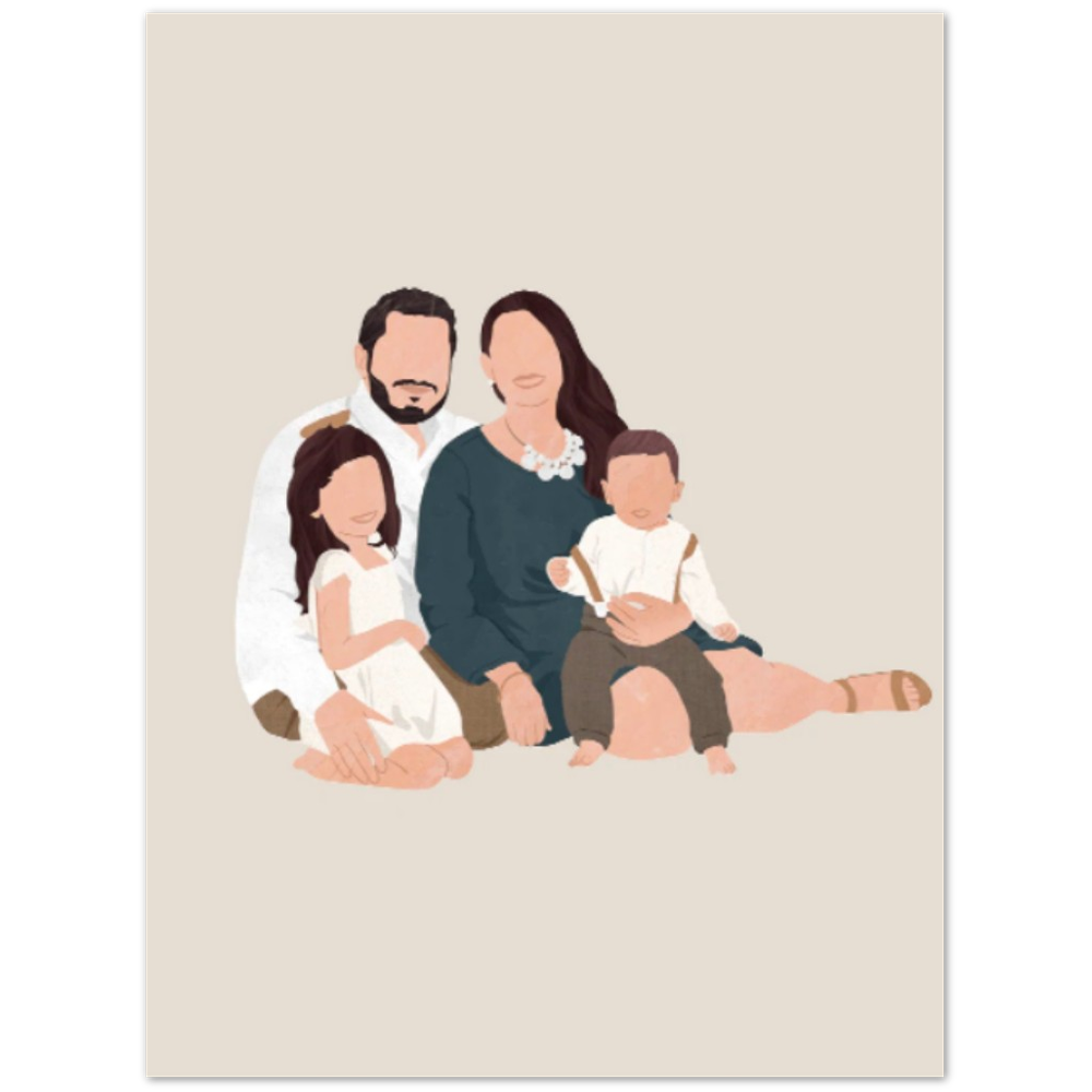 Four Person Portrait - Fairlight Co